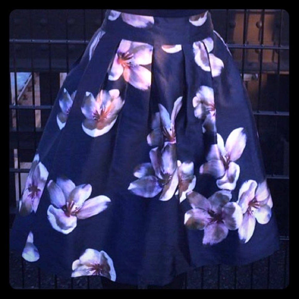 Floral skirt