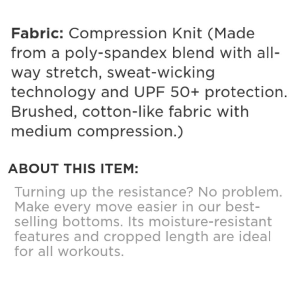 Back in !Navy Salar Compression run Capri - Picture 4 of 5