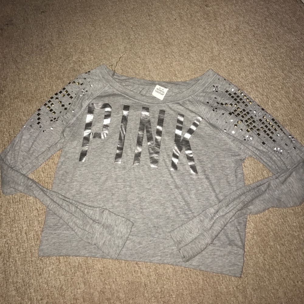 Pink long sleeve tee
