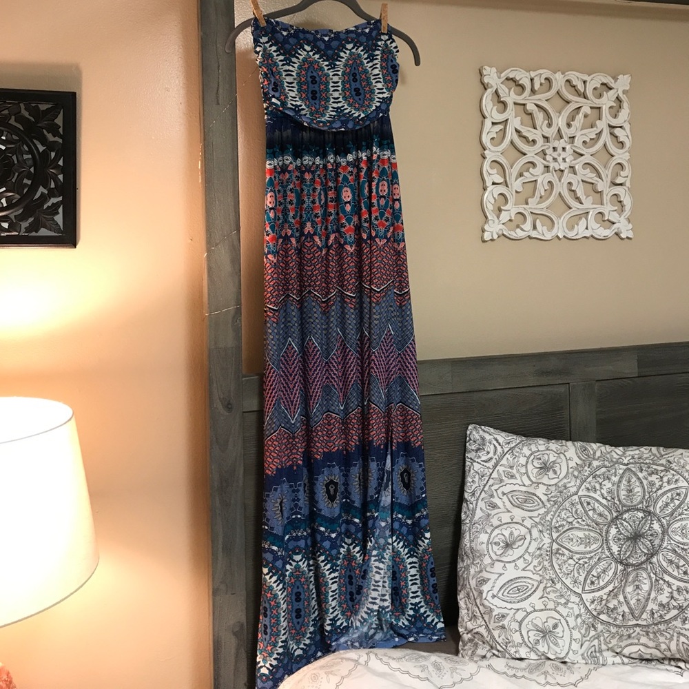 Multicolor maxi dress