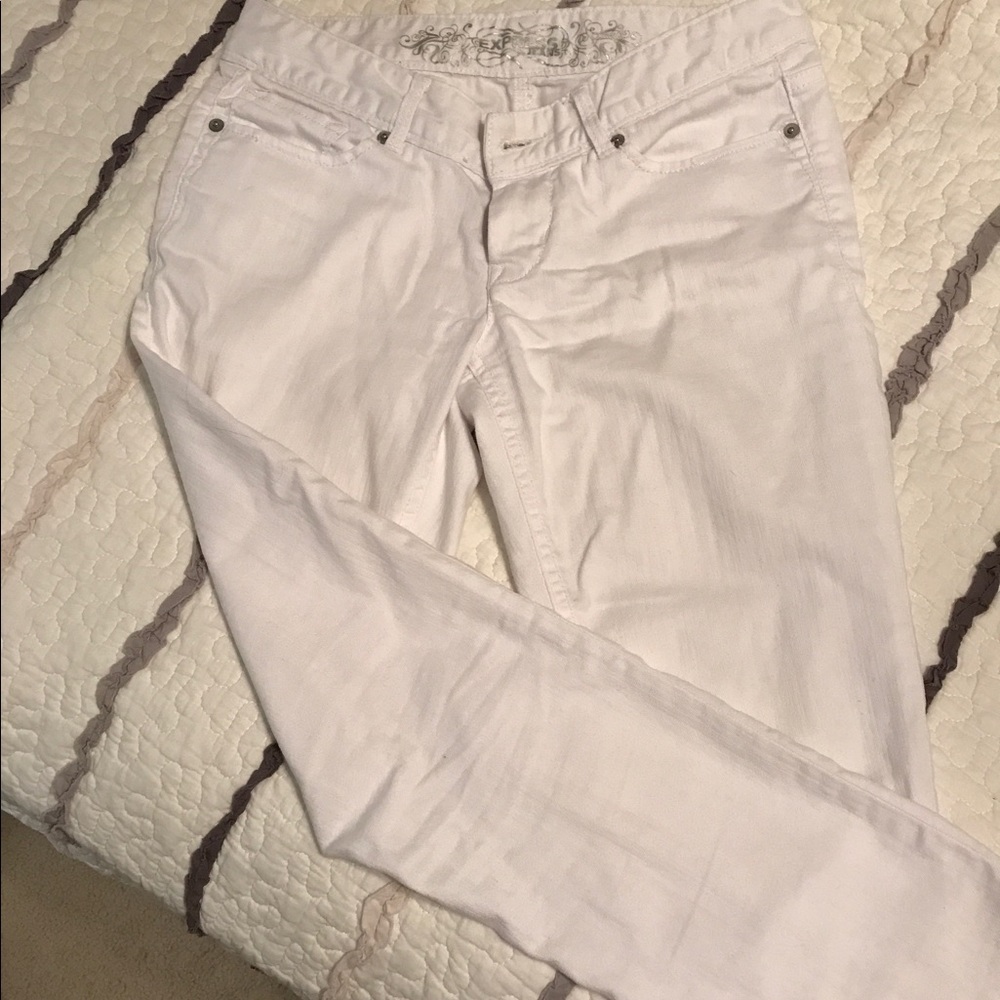 Express size 4 white jeans