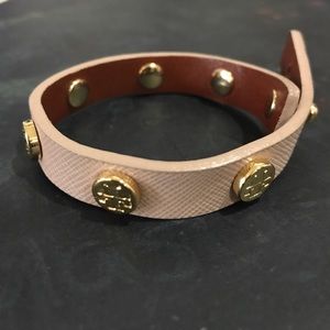 Cream Tory Burch bracelet