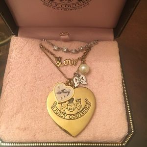 Juicy Couture N-Love Multi-chain Necklace