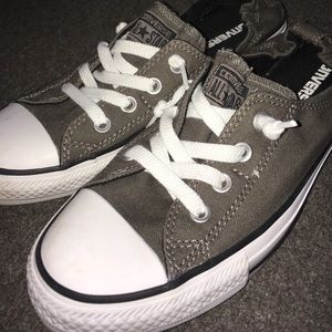 Gray Slip-On Converse