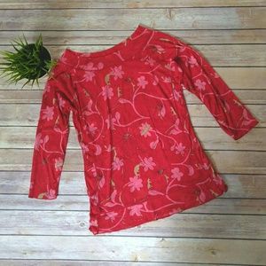 The Limited red sheer top The Limited red sheer top