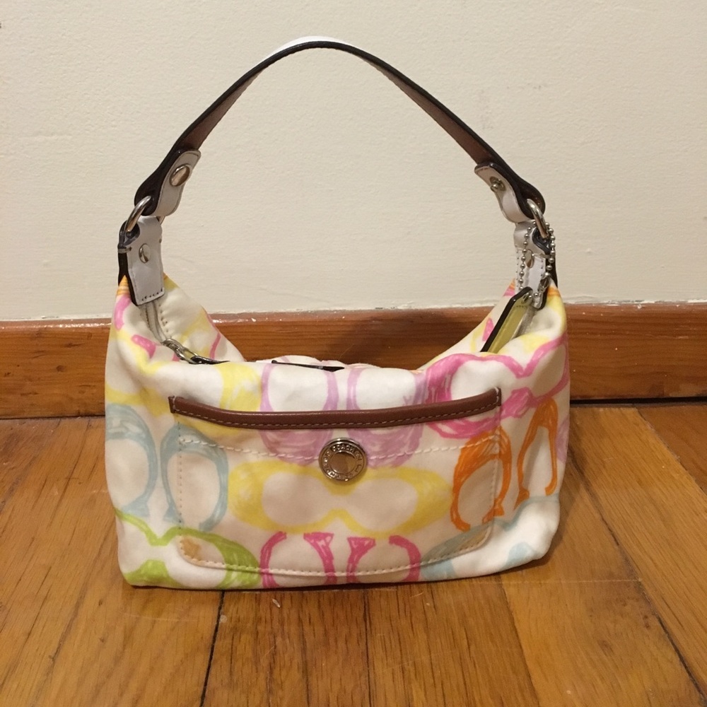 Small COACH colorful bag