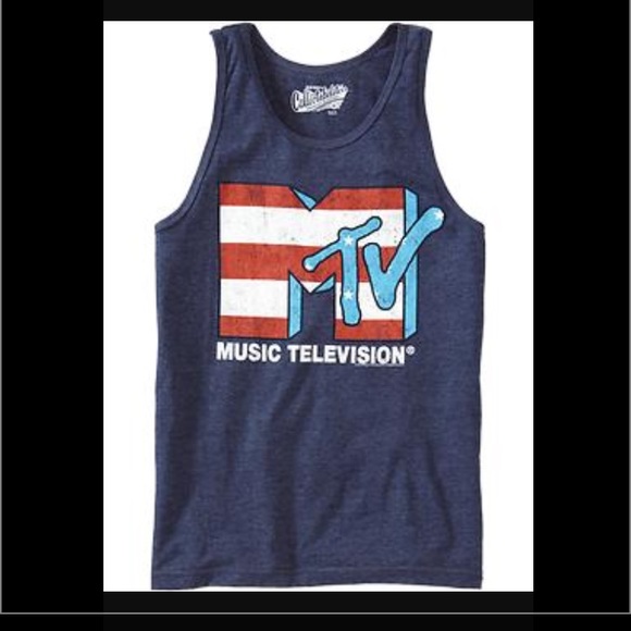 Old Navy Men's Old Navy MTV Navy Tank Top Size Small from Annie's