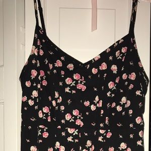 Kimchi Blue // Floral black dress, never worn