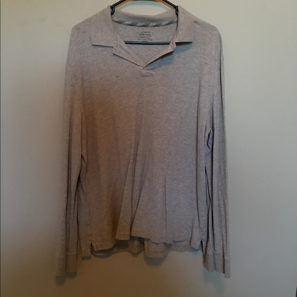 J. Crew Long-Sleeve Polo