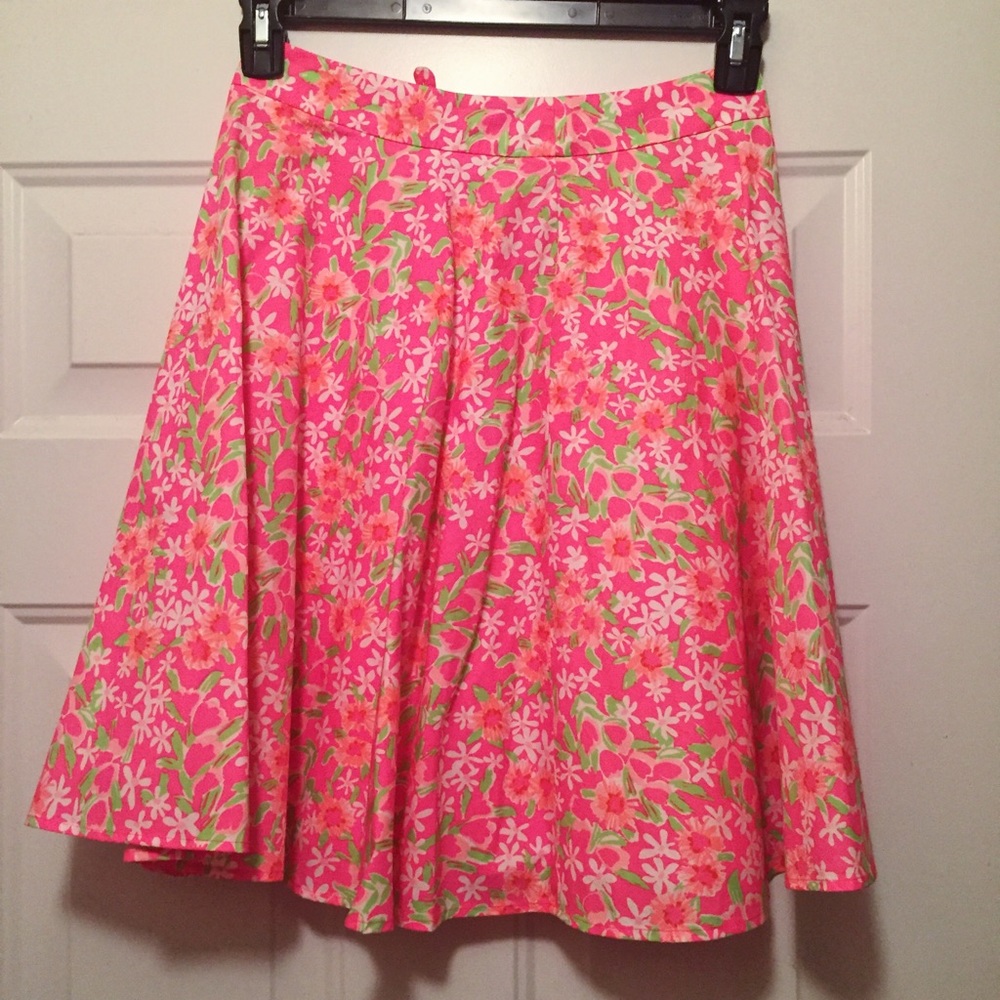 Lilly Pulitzer hot pink skirt