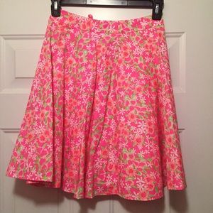 Lilly Pulitzer hot pink skirt