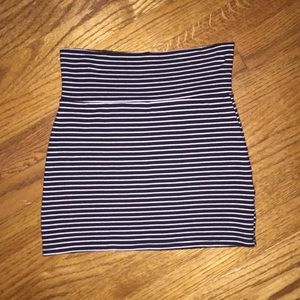 American Apparel striped mini skirt!