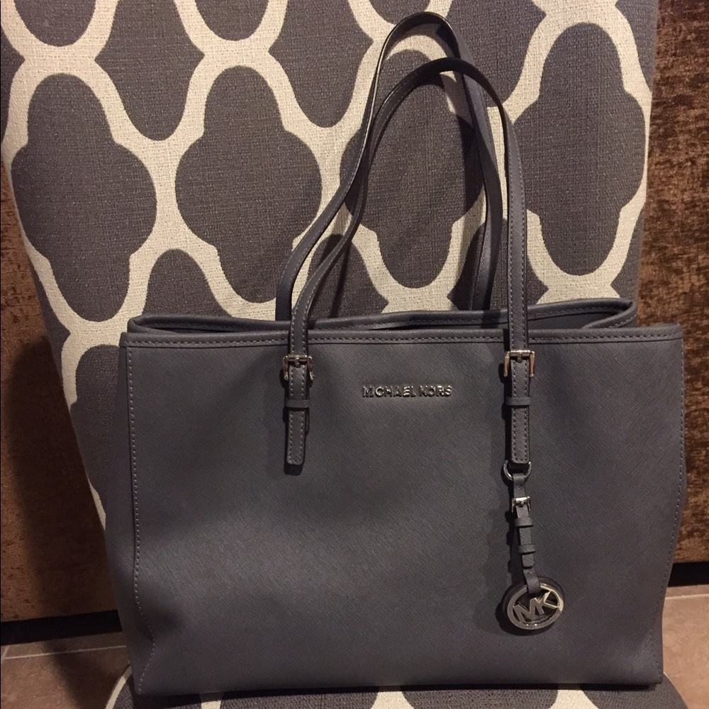 SOLD! Authentic Michael Kors Grey Tote