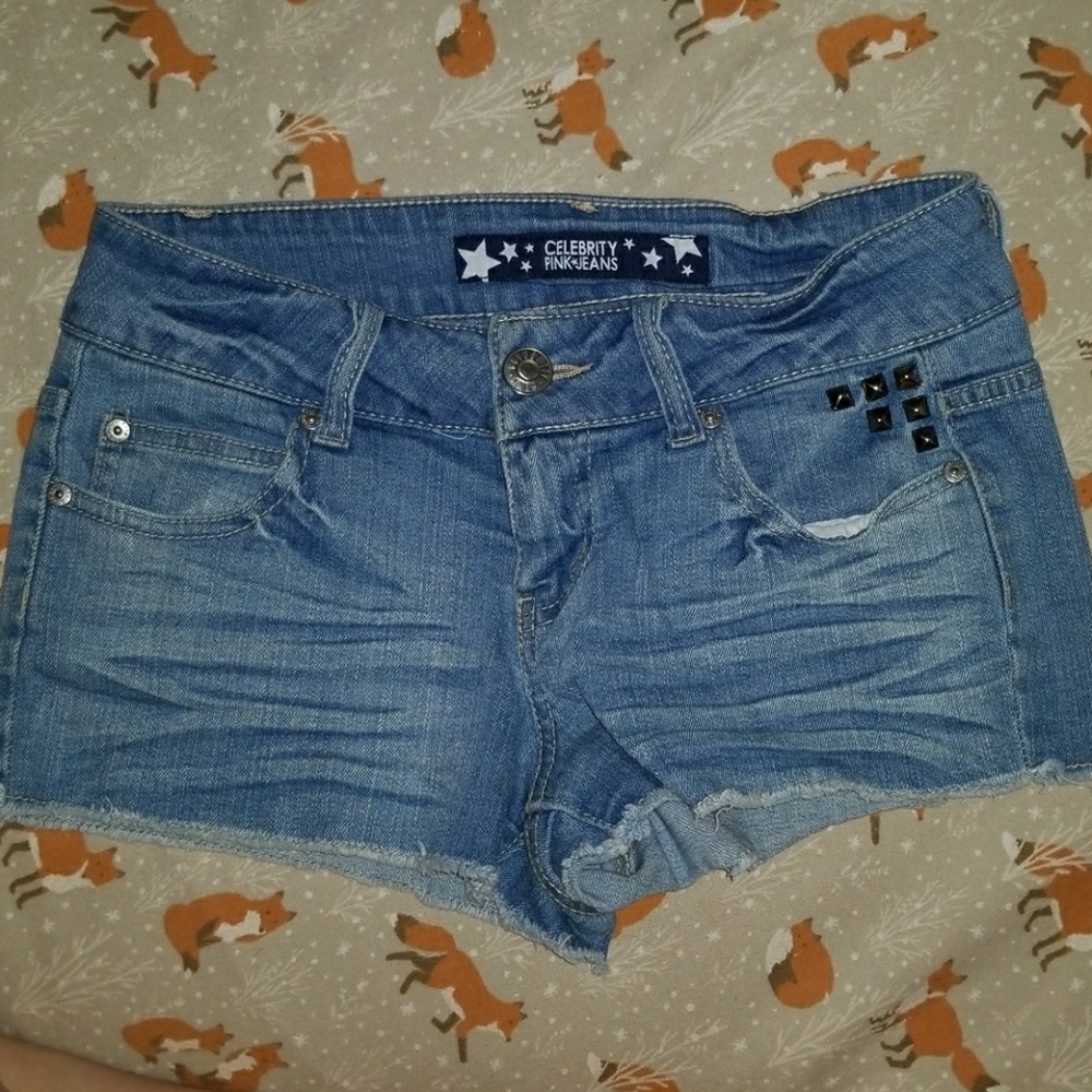 Studded shorts