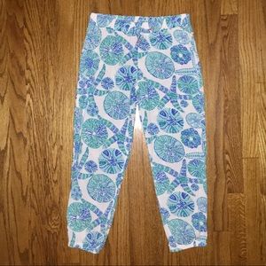 Lilly Pulitzer starfish/shell print pants