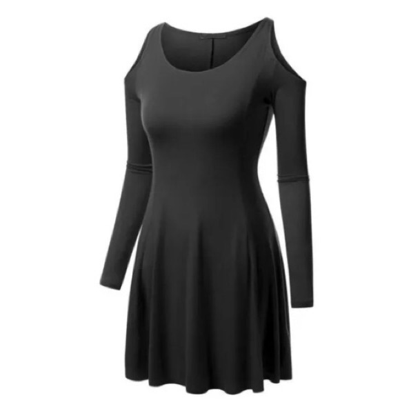 Cold shoulder dress - Picture 2 of 3