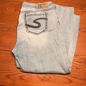 Silver Suki Capris