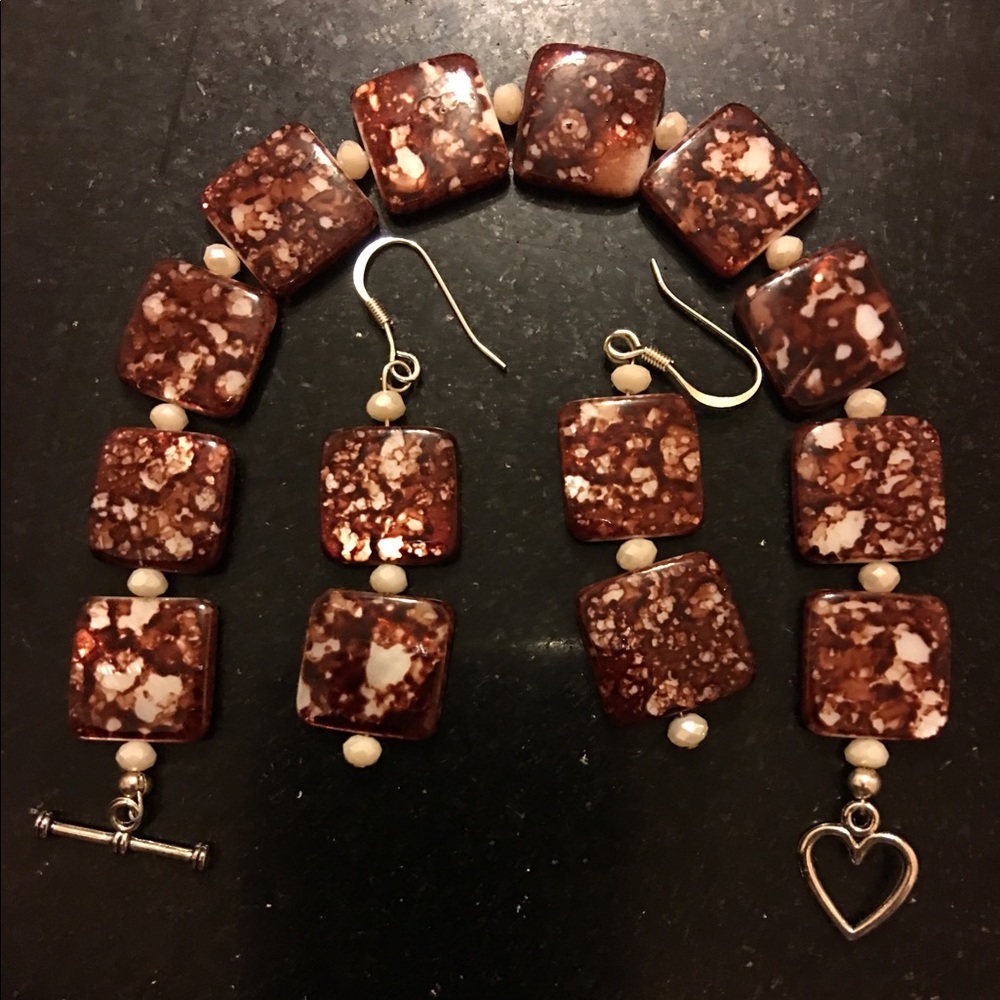 Bracelet and Earring Set