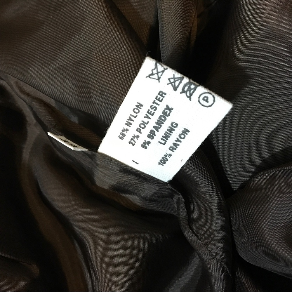 Miu Miu Brown Wool Button Belted Midi Skirt - Picture 8 of 8