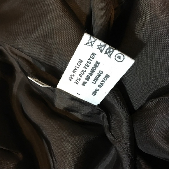 Miu Miu Brown Wool Button Belted Midi Skirt - Picture 8 of 8