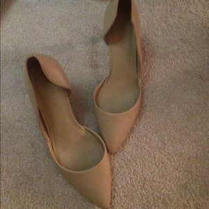 Charles David Nude D'orsay Heels - 8