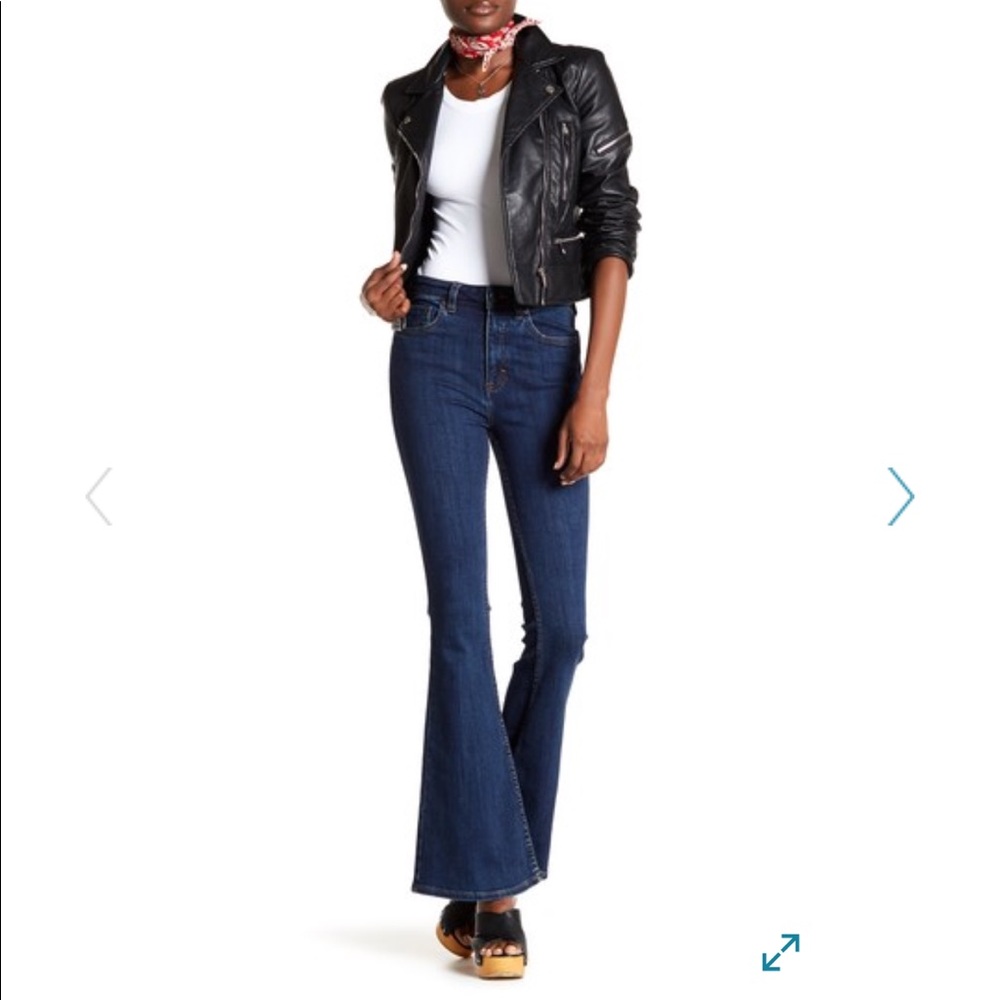 FINAL PRICE⭐️⭐️⭐️Free people flared jeans - Picture 6 of 7