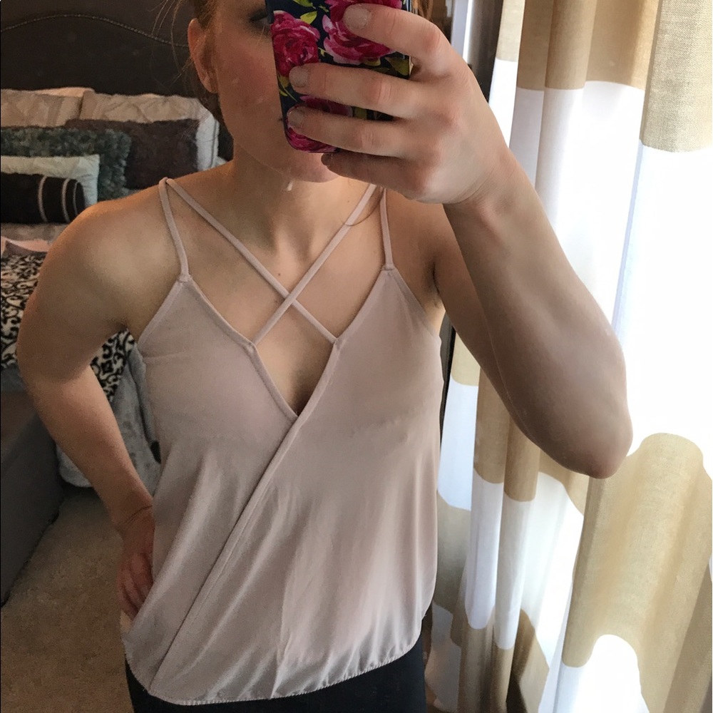 Criss cross top