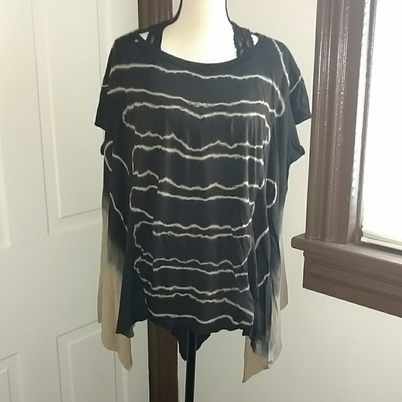 All saints tie dye top - Picture 3 of 4