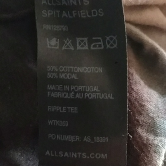 All saints tie dye top - Picture 4 of 4