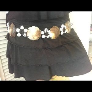 Hawaii Tahitian dancer Seashell costume belt rare