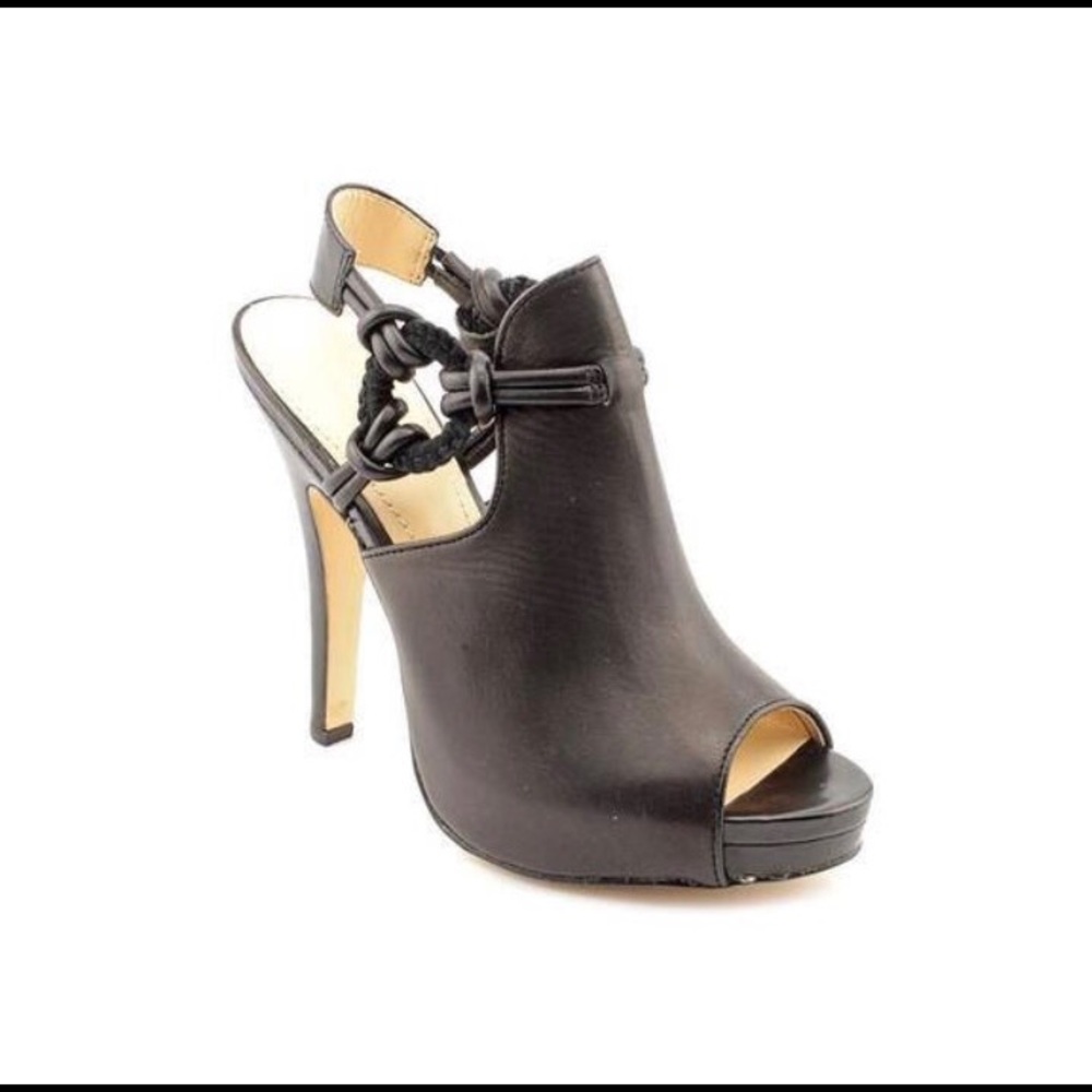 Calvin Klein Juliana Black Sandals Booties Sz 7