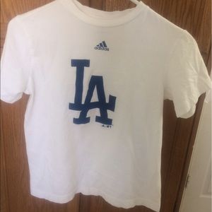 💥 SOLD 💥 Adidas White Cotton LA Crop Top