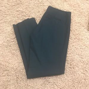 Teal Crosby Straight Leg Dress Pants