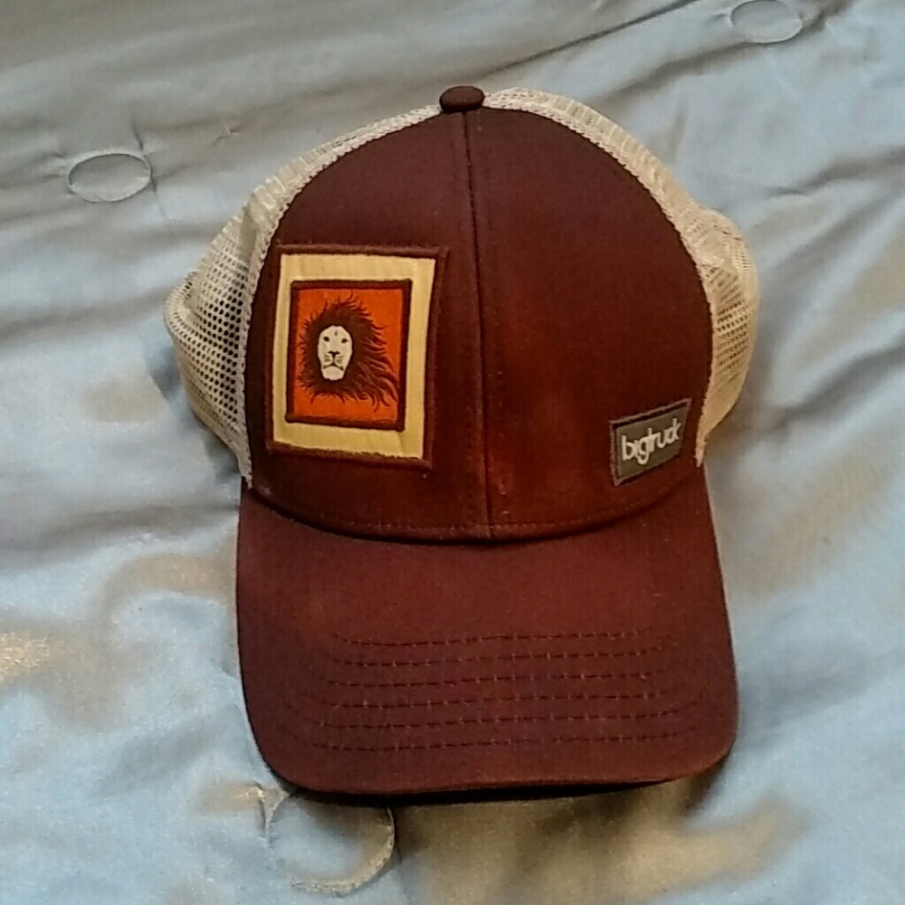 Brown Lion Big Truck Hat
