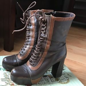 Jeffrey Campbell leather boots