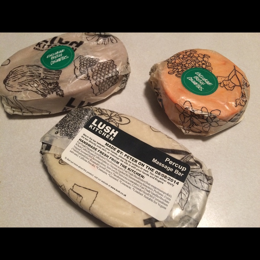 LUSH Percup Massage Bar BRAND NEW ☕️