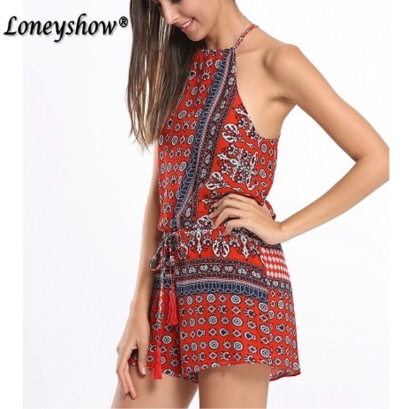 FLASH SALESummer Adjustable Romper❗️SMALL LEFT❗️ - Picture 2 of 5