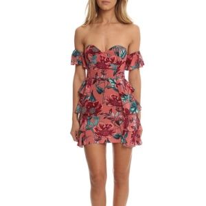 Flamenco strapless dress by For Love &a Lemons
