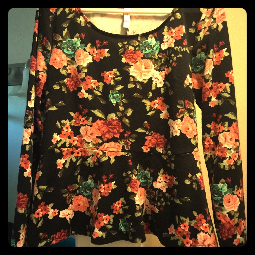Floral top!