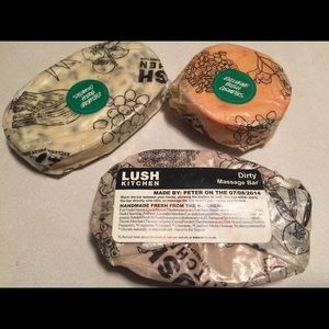 LUSH Dirty Massage Bar BRAND NEW 🍫