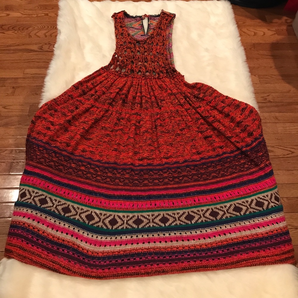 Free People Rare Hearts Knitted Tunic - Picture 6 of 8