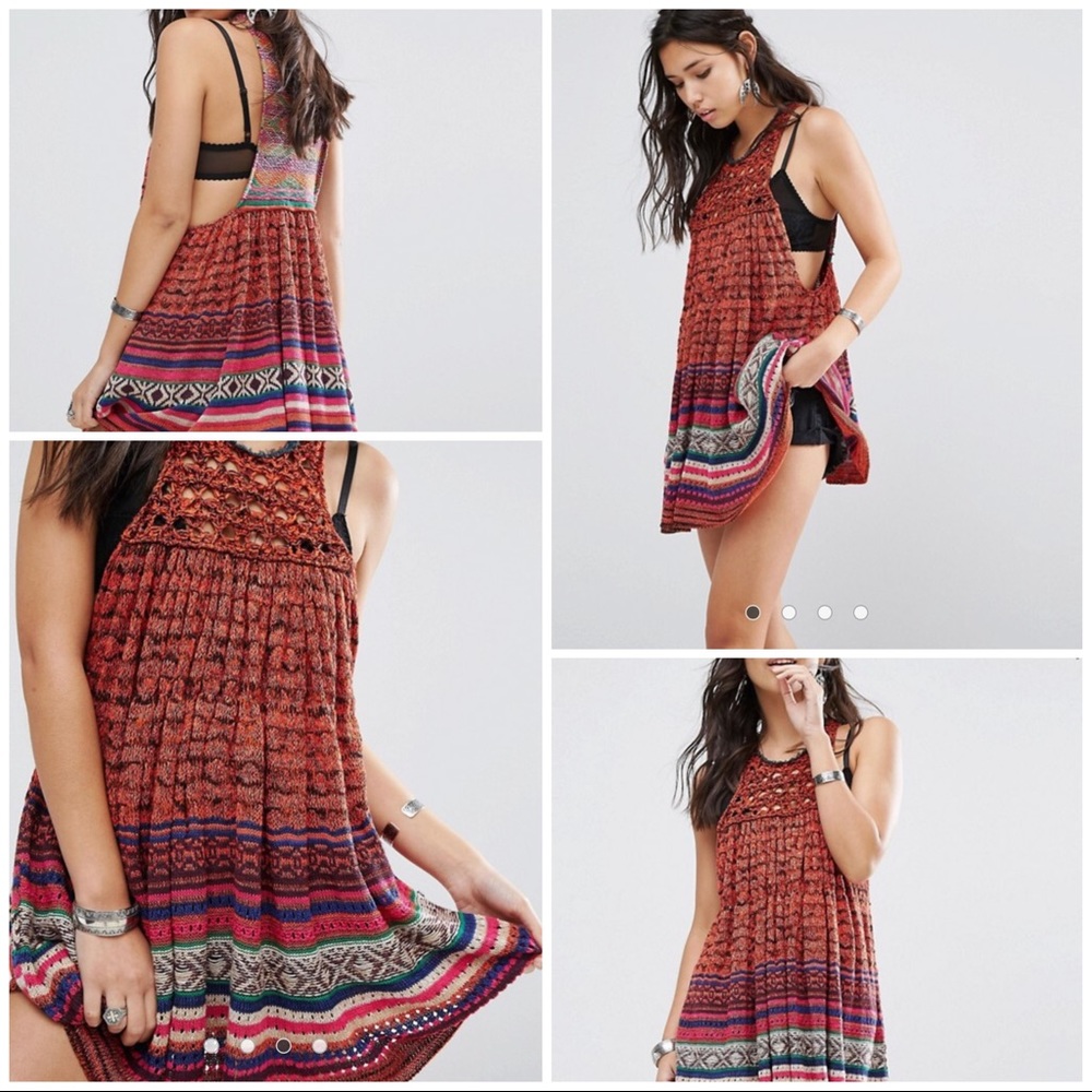 Free People Rare Hearts Knitted Tunic - Picture 8 of 8
