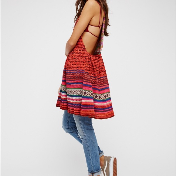 Free People Rare Hearts Knitted Tunic - Picture 2 of 8