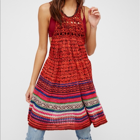 Free People Rare Hearts Knitted Tunic - Picture 7 of 8