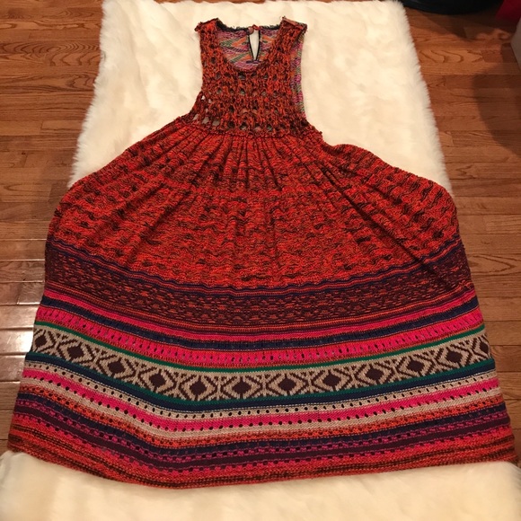 Free People Rare Hearts Knitted Tunic - Picture 6 of 8