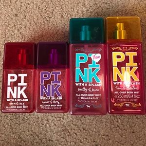 PINK body mist