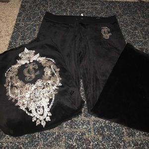 Authentic Juicy Couture Hoodie and pants.