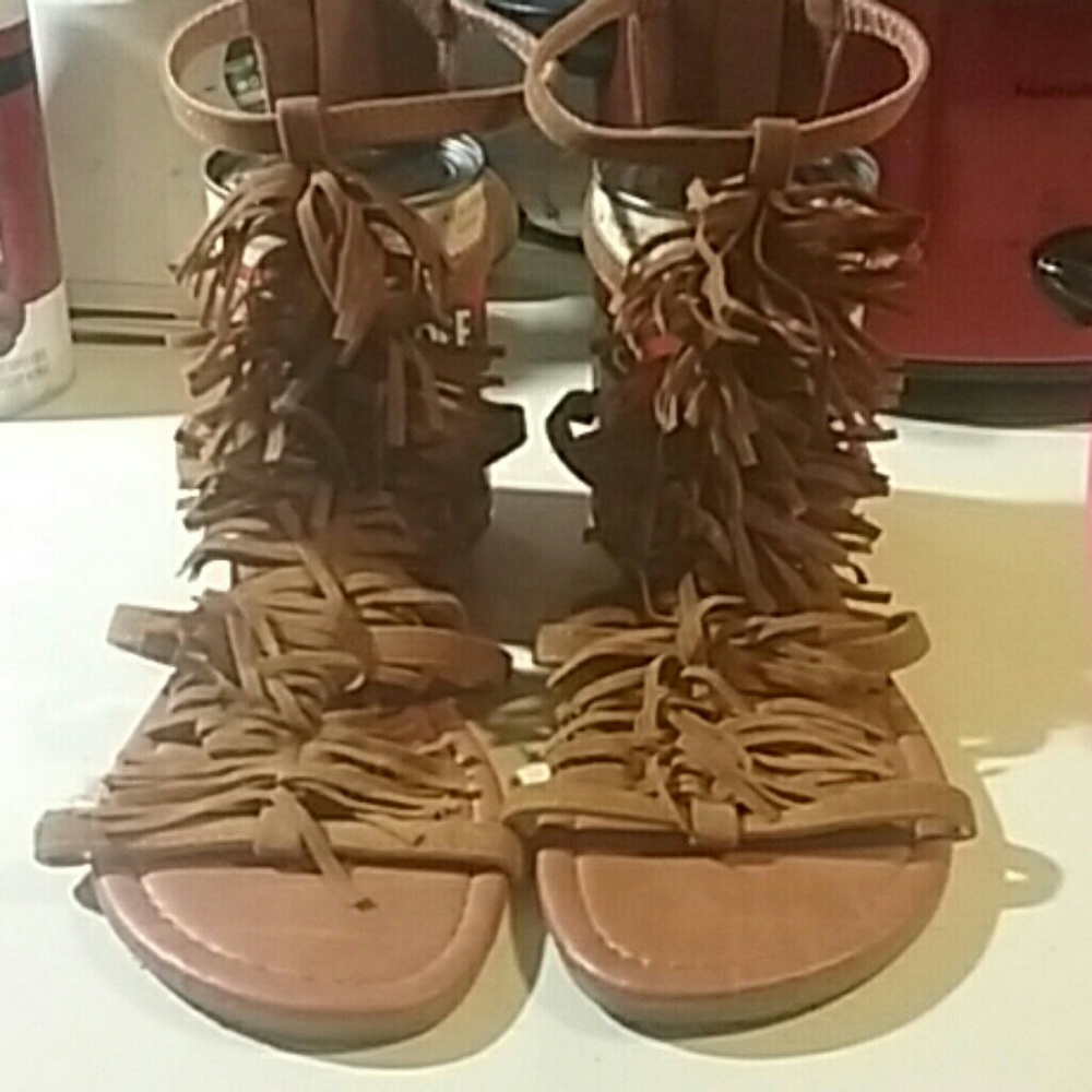 Gladiator Type Sz 8 Sandals-$6