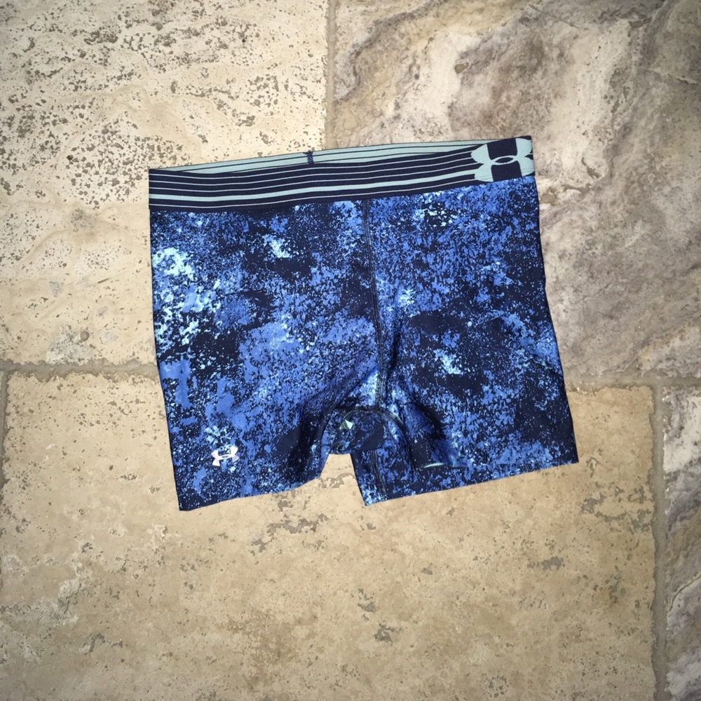 patterned under armour shorts