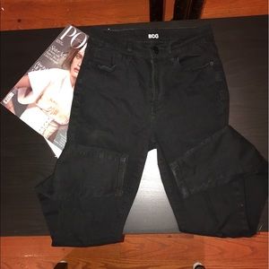 Black high rise jeans!